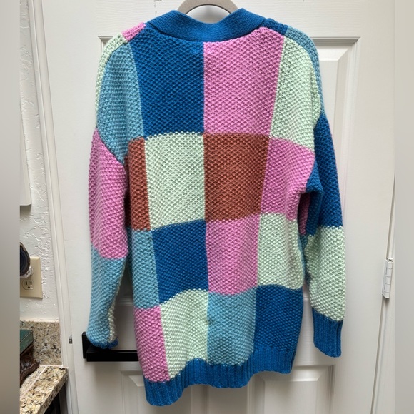 Color Block Cardigan - Picture 4 of 4